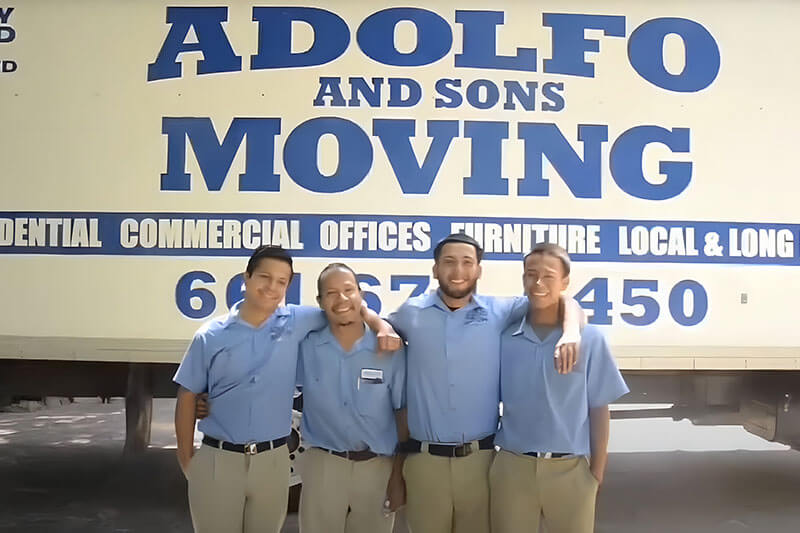 Adolfo and Sons Moving Team